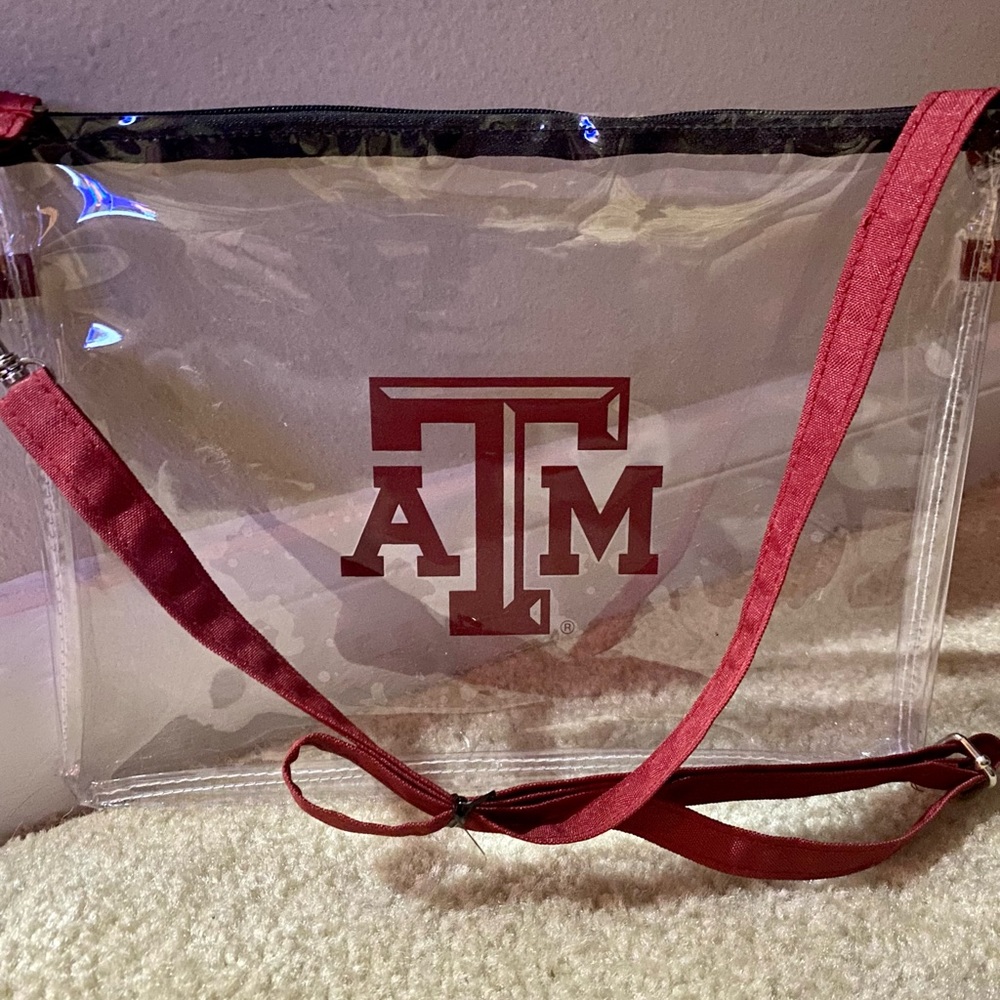 Texas A&M Clear bag